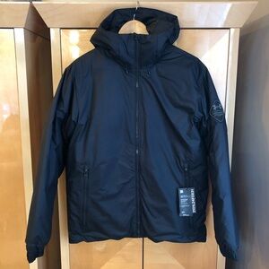 Under Armour Limitless Down LW Jacket - NWT Mens Medium Black Hooded 700FP